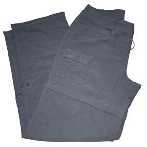 The North Face Charcoal Women’s Horizon Convertible Pants. Sz. 14